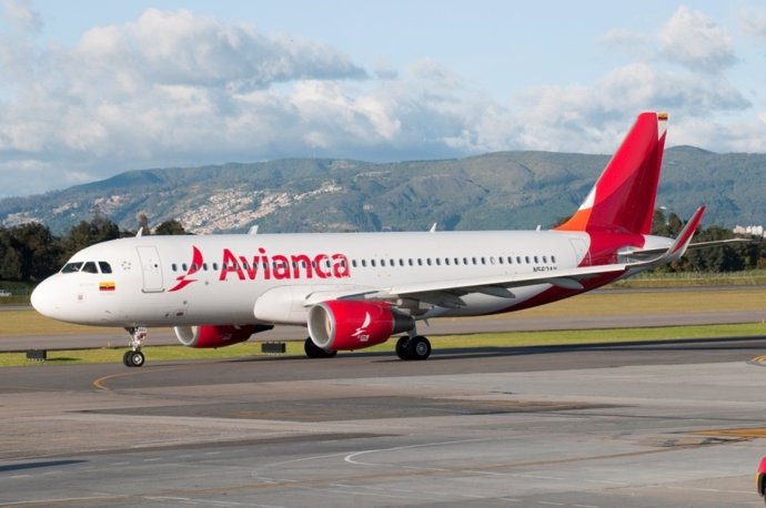 Avión de Avianca