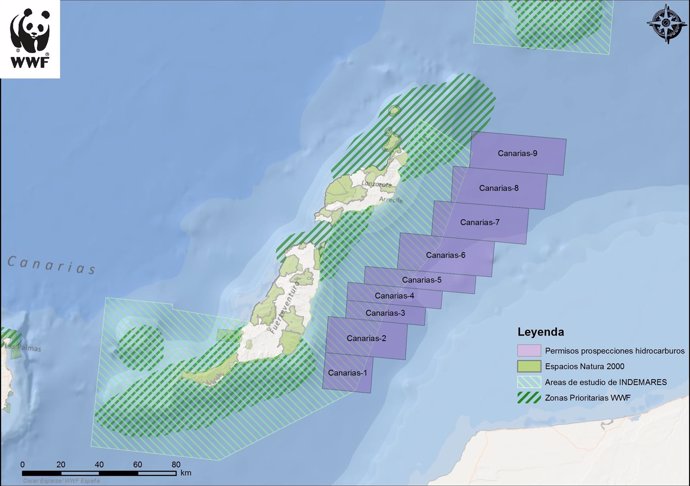 Permisos Y Espacios De Interés Sobe Las Prospecciones Petrolíferas En Canarias