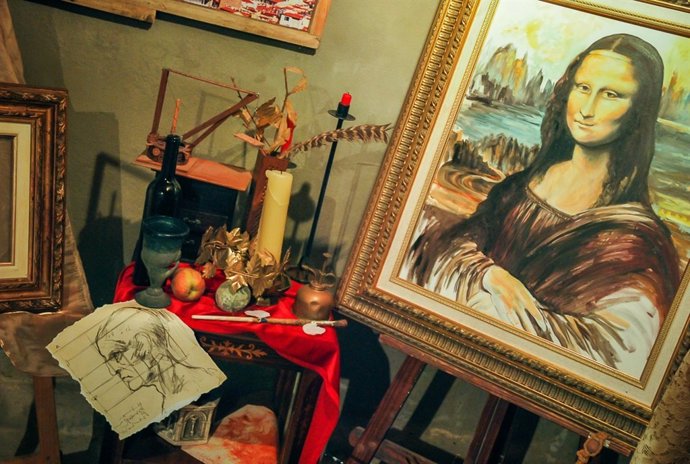 Exposición sobre Da Vinci en la Fundación Sophia