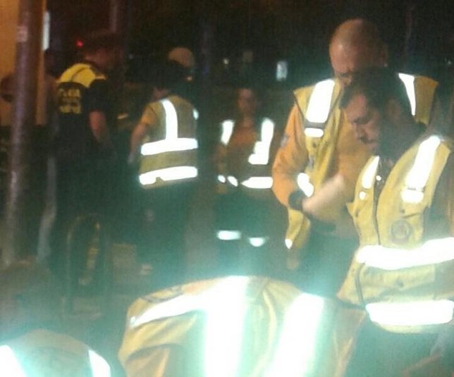 Samur-Protección Civil atiende al atropellado