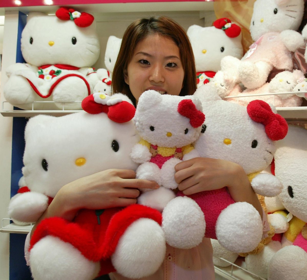 ハローキティ バーニーズニューヨーク フィギュア バーニーズ ニューヨーク限定アートフィギュア HELLO KITTY