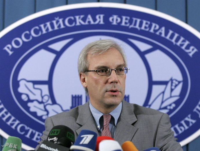 El embajador de Rusia ante la OTAN, Alexander Grushko
