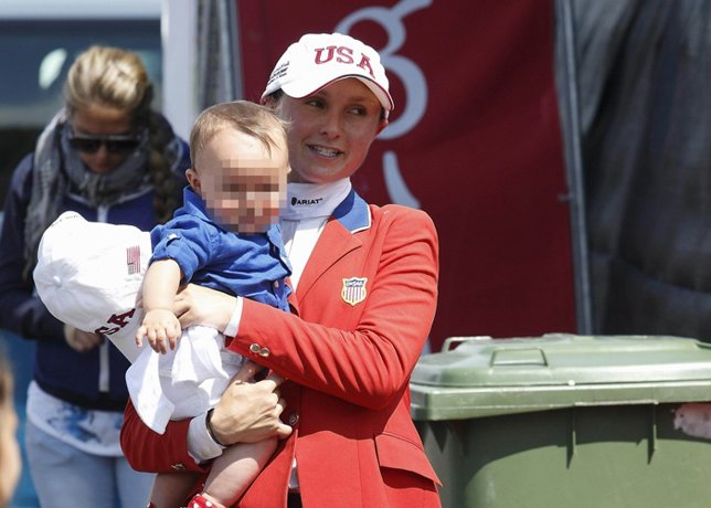 La amazona estadounidense, Georgina Bloomerg, una mamá campeona