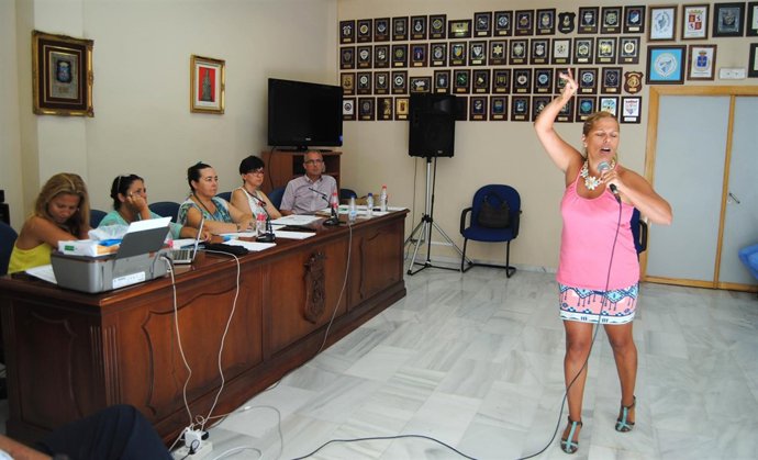 Casting de concurso de cante y baile de Cafés Santa Cristina y Federación Peñas 