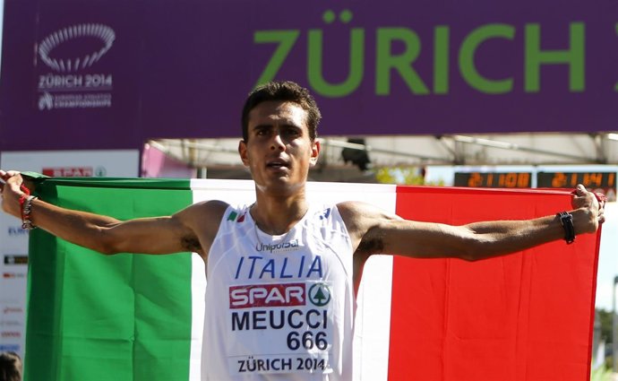 Meucci maratón oro Europeos