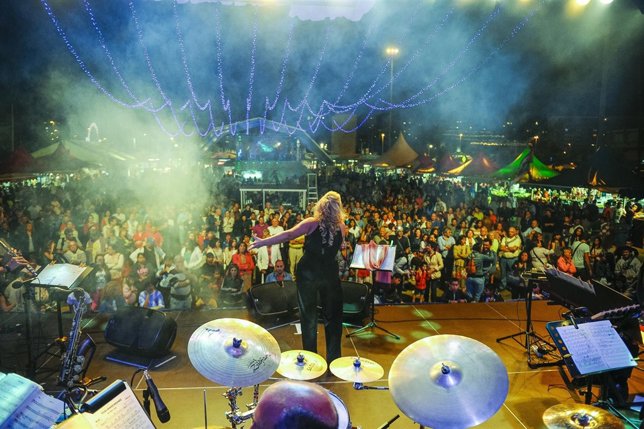 Actuación en el Festival 