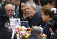 Dilma Rousseff, abucheada en el funeral de Eduardo Campos