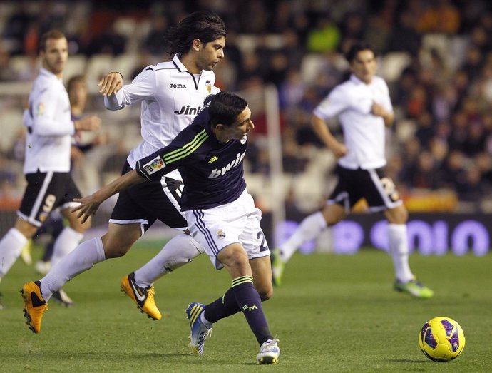 Valencia Banega Real Madrid Di María