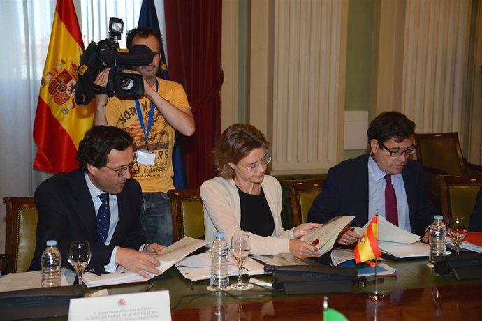 Isabel García Tejerina en la sectorial de Agricultura 
