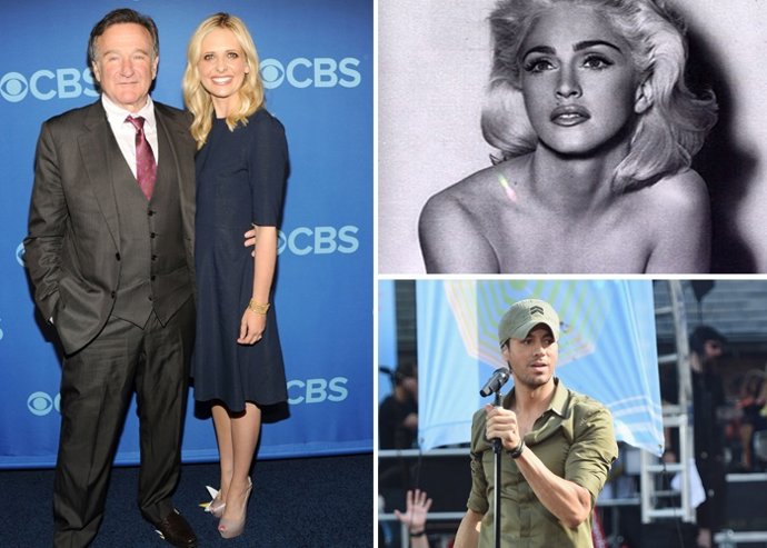El motivo suicidio Robin Williams, show duro Enrique Iglesias, topless Madonna