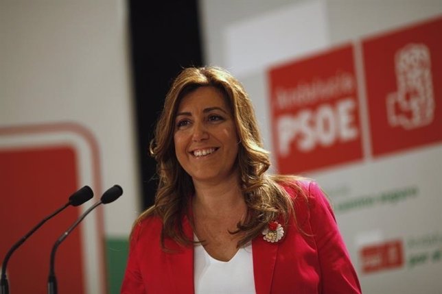 Presidenta de la Junta de Andalucía, Susana Díaz