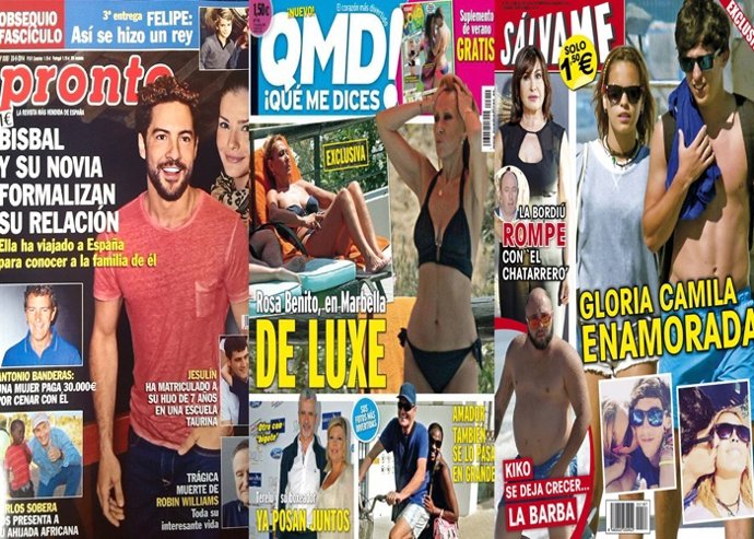 Gloria Camila enamorada Rosa Benito en su verano de luxe Bisbal y China relación