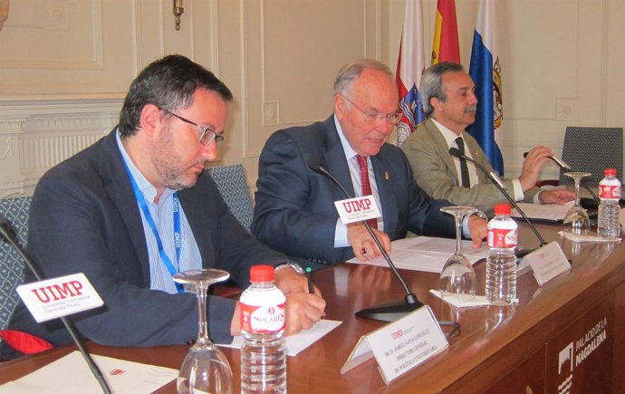 Inauguración del Aula Ortega y Gasset en la UIMP