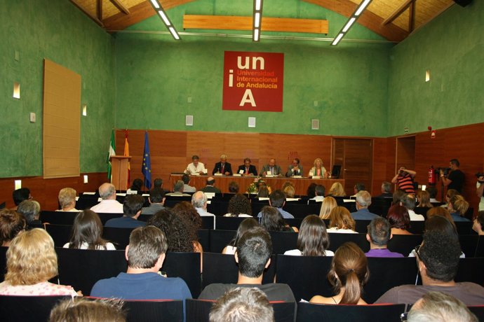 Inauguración de los cursos de la UNIA en Baeza