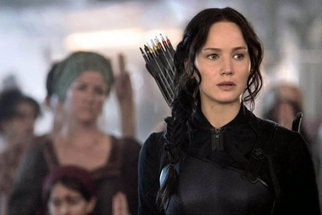  Jennifer Lawrence Es Katniss En  Sinsajo Parte 1
