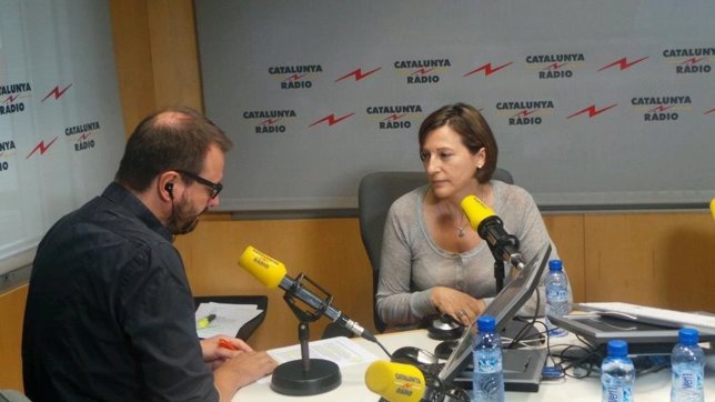 Carme Forcadell (ANC) en Catalunya Ràdio