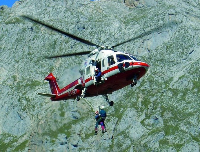Rescate Helicóptero 112 Cantabria