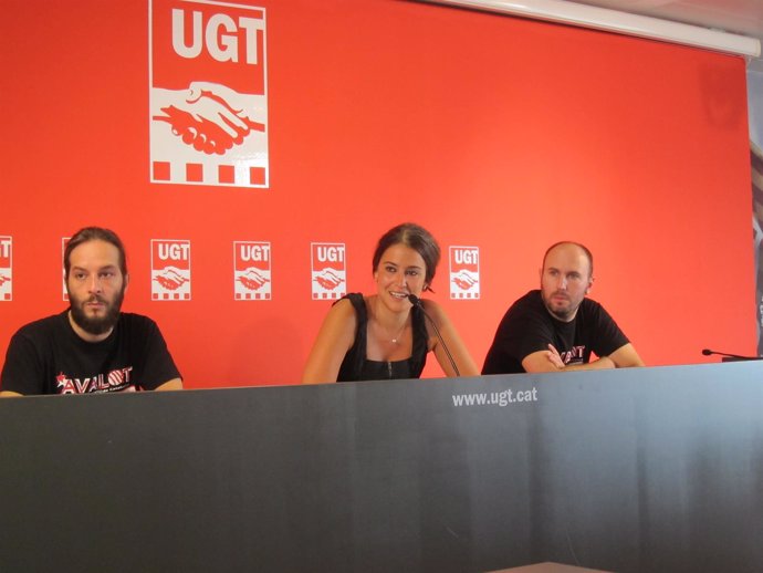 La portavoz nacional de Avalot-Joves de la UGT, la sección juvenil del sindicato
