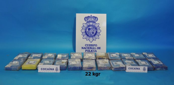 Cocaín requisada en Arrigorriaga