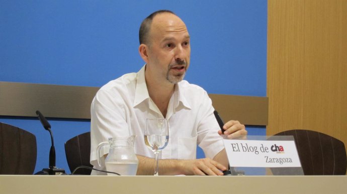 El concejal de CHA en el Ayuntamiento de Zaragoza, Carmelo Asensio