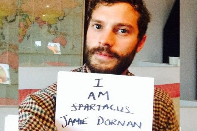Jamie Dornan se estrena en Instagram