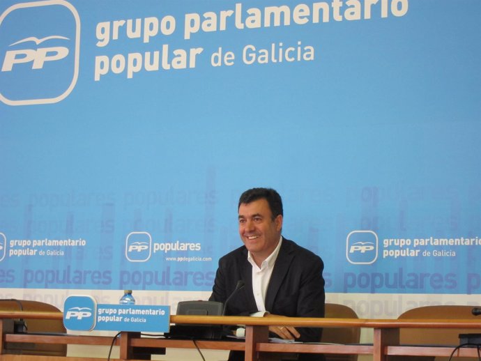 Román Rodríguez, viceportavoz del PPdeG en el Parlamento