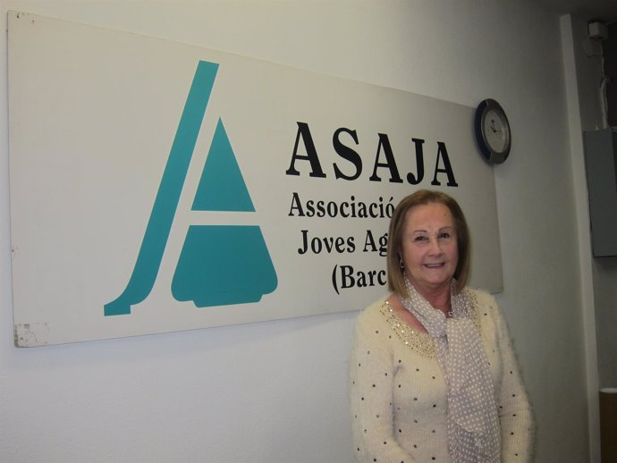 La presidenta de Asaja Barcelona, Rosa Pruna