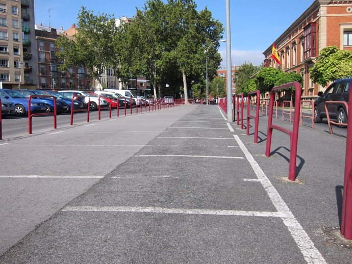 Plazas de aparcamiento no utilizadas en la Delegación del Ministerio de Defensa
