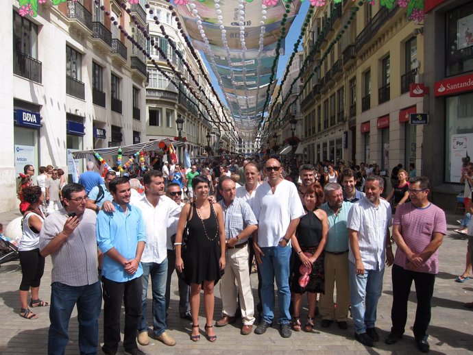 IU Feria Málaga, Antonio Maíllo, Castro, Morillas, Garzón, Zorrilla