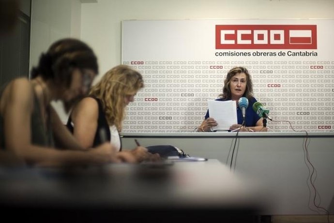 La sindicalista Asunción Ruiz Ontiveros (CC.OO)