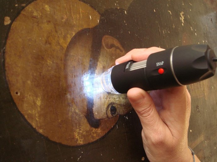 Restauración del retablo de Ayora.