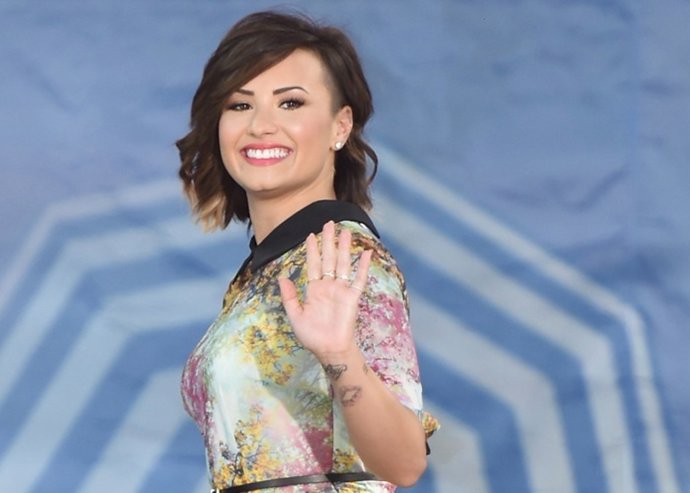  Singer Demi Lovato Attends 