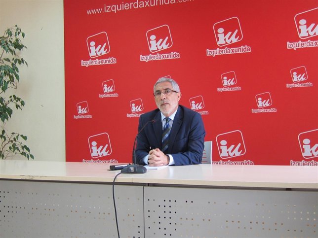 Gaspar Llamazares, diputado de IU en el Congreso de los Diputados