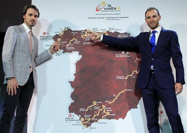 Presentación de la vuelta a España