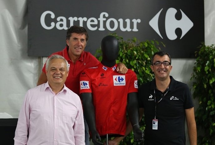 Presentación del maillot oficial de la Vuelta Ciclista a España 2014