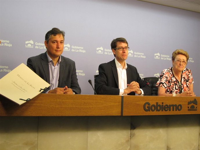 Presentación fácsimil Himno de La Rioja