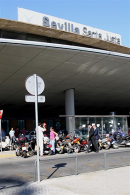 Estación de Santa Justa.