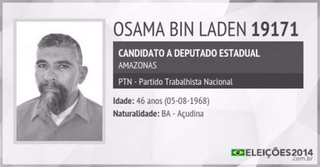 Candidatos a las elecciones brasileñas
