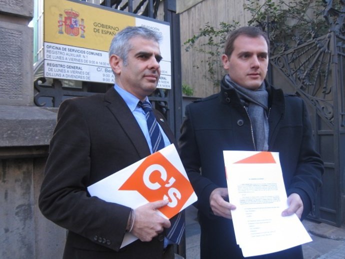 Carlos Carrizosa y Albert Rivera