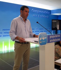 Juanma Moreno preside comité de dirección del PP-A en Málaga