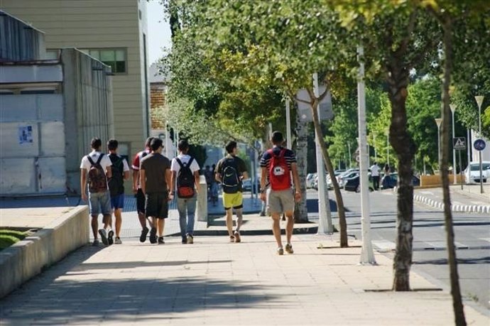 Alumnos que se presentan a Selectividad. 