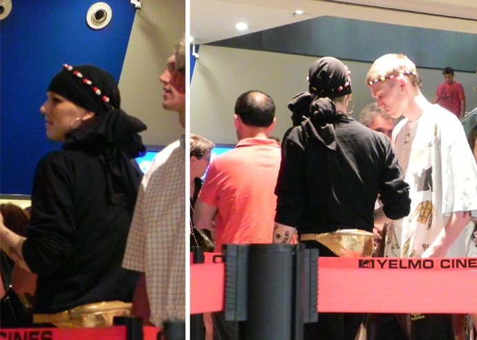 Bimba Bosé, tarde de cine muy acaramelada con su novio