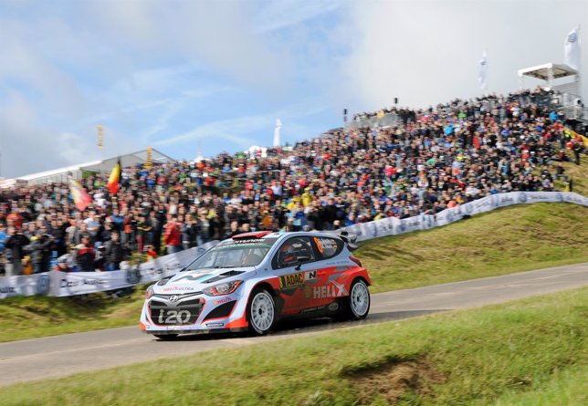 Dani Sordo, segundo en el Rally de Alemania