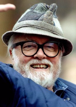 El actor y director británico Richard Attenborough