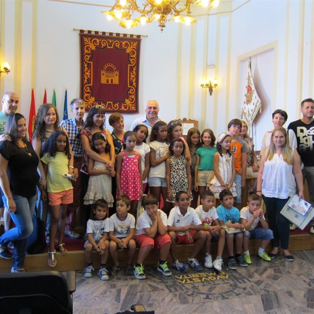 Recepción niños saharauis