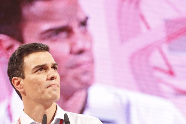 Pedro Sánchez, secretario general del PSOE 