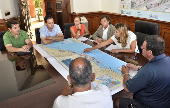 Reunión con  las asociaciones de taxistas