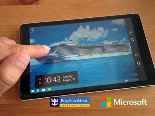 Tabletas Windows 8.1 Para Royal Caribbean 