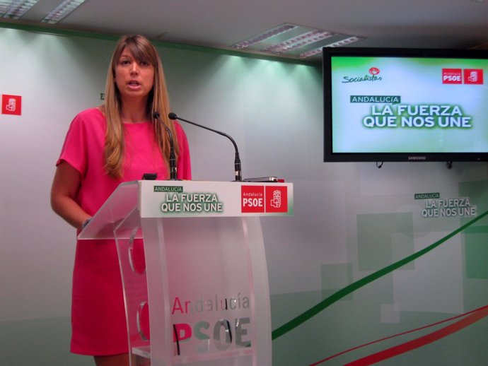Estefania Martín Palop, secretaria de Salud y Consumo del PSOE-A