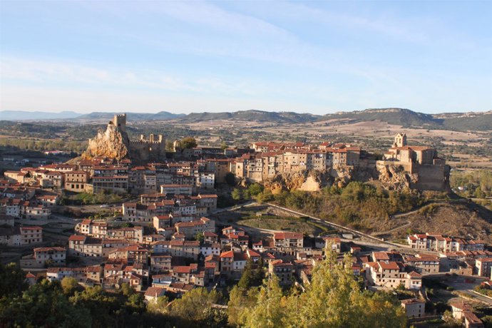 Vista panorámica de Frías (Burgos)